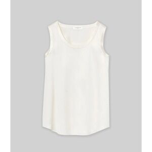 Lafayette 148 Cashmere Silk‎ Tank in Ivory Size Large